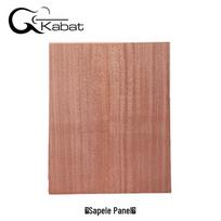 Fanera gitarų gamybai: Liepa, Eglės fanera, Raudonmedis, Sapelis beige