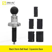 SMNU Ten-Word Expansion Ball Head for Motorcycle Shock Absorber Phone Mount gray