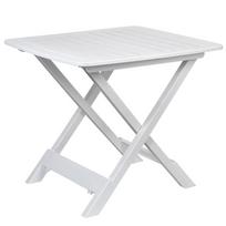 White Folding Balcony Table 50 Cm