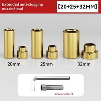 Extended Anti Blocking Mold Head PPR Hot Melt Machine Mold Head PPR Pipe Special Long Hot Melt Hot Melt Head Non Smashing Wall