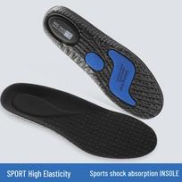 High Elasticity Shock-Absorbing Odor-Resistant Popcorn EVA Comfort Insoles for Sneaker Wearers 39-40 juoda