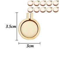 10Pcs/Set Wooden Mini Embroidery Hoop Ring Cross Frame Crafts Diy For Needle Arts Fabric Painting Wall Decoration A2