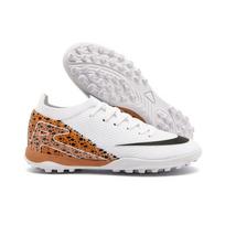 Unisex TF Dirbtinės dangos futbolo bateliai Lengvi Kvėpuojantys Neslystantys Smaigai Futbolo batai Vyrams Moterims Lauko Sportas Treniruotės Rungtynės 43 white
