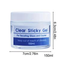 Clear Museum Wax Putty, Removable Reusable Adhesive For Glass Ceramic Figurines Non-Toxic Collectibles Display Hold, No R esidue
