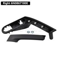 Automobilio vidinės durų rankenėlės su laikiklio dangteliu VW Polo 6N 6N2 1999-2002 6N0867179E 6N0867180E 6N0867197B 6N0867198B
