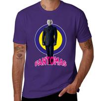 Fantomas Jean Marais Louis De Funes Tshirt Cute Tops Graphics New Edition Aesthetic Clothes Workout Shirts For Men 4XL blue