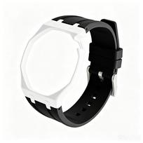 Advanced For Swatch X AP Royal Pop Pocket Watch Upgrade All-in-one Biological Ceramic Case Wear-Resistant FKM Rubber Strap For Royal Pop