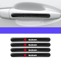 Automobilio durų dubenėlio rankenos apsauginė plėvelė Ženklelis Lipdukas Priedai Suzuki Jimny Swift Samurai Vitara SX4 Alto Kaiser Ingnis DZire