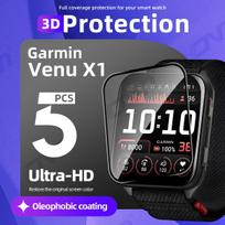 3D Protection Film for Garmin Venu X1 Screen Protector, Full Coverage Anti-scratch Smartwatch Accessories  (Not Glass) for Garmin Venu X1