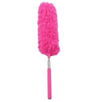Microfiber Duster Brush Extendable Hand Dust Cleaner Dusting Brush Home -condition Car Furniture Cleaning one size karšta rožinė spalva