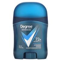 Degree, Advanced 72 valandų MotionSens, Antiperspirantas Dezodorantas, Cool Rush, 0,5 uncijos (14 g) blue