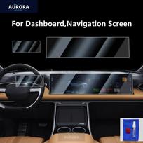 Skirta XPENG G9 22-24 prietaisų skydeliui, navigacijos ekranui, permatoma TPU apsauginė plėvelė, apsauganti nuo įbrėžimų, priedai, atnaujinimas For Dashboard Navi