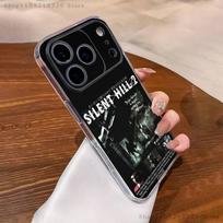 Silent Hill 2 Videogame  Phone Case For iPhone 17,16,15,14,13,12,11 Pro,Max,Plus,XR,Mini,E Clear Full-coverage Soft Cover iPhone13 black