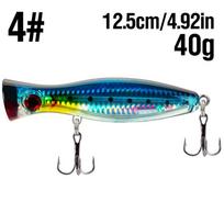 Didelis Popperis Vobleris Žvejybos Masalas Plaukiantis Masalas 12Cm 40G Paviršinis Masalas Whopper Sūraus Vandens Masalai Isca Artificial Lydekos Reikmenys blue