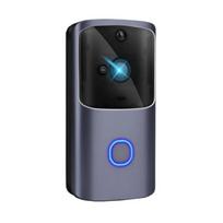 HD WiFi Wireless Intelligent Doorbell Security Cam, Built-In Video Intercom & Infrared Night Vision Monitoring Equipment No Card pilka