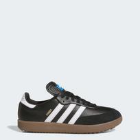 JH6150 adidas Samba Golf Full Grain Leather Core Black Cloud White Gum (Men's) 9.5 white