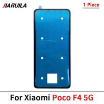 Back Battery Cover Sticker Adhesive For Xiaomi Poco F3 F4 GT F5 Pro M4 Pro 4G 5G Back Door Waterproof Adhesive Tape Glue For Poco F4 5G blue