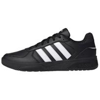 Adidas COURTBEAT Synthetic Leather Low top Skateboard Shoes Unisex Black JS3012 42⅔ juoda