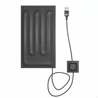 USB Warming Pad Waterproof Heating LowElectric Tension Heater for Reptiles, Pets, Reptile 10x20cm 3-color Temp gray