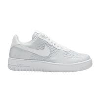 Nike Air Force 1 Flyknit 2 White Pure Platinum 41 white