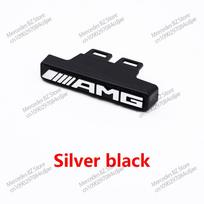 1 vnt. ABS AMG grotelių emblema For AMG Mercedes-Benz W463 W464 W461 G63 G65 Grotelių lipdukas Emblema Ženklelis Lipdukas Automobilio priedai black