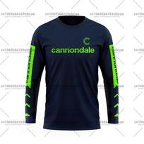 Cannondale mtb marškinėliai DH motociklų ištvermės lenktynės downhill marškinėliai BMX kalnų dviračio greitai džiūstantys marškinėliai XL brown