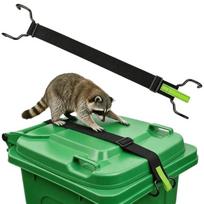 Anti Slip Adjustable Trash Can Lock Tear Resistant Bin Lid Lock Garbage Can Lock  Outdoor Trash Can Style 6