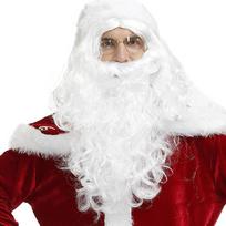 2025 Profesionalus Kalėdų Senelio perukas ir barzda #2 beard+wig white