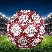 Ajax Print Size 5 Soccer Ball, PU Wear Resistant Football for Match Training and Daily Practice, Birthday Gift for Soccer Fans Size 5