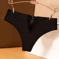 Women's Underwear Sexy Panties Fitness Gym Thongs for women Soft Low-waist G-String Breathable Comfortable Fashion Lingerie One size(40-65kg)&1pc juoda