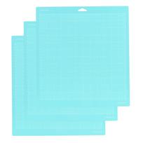 4PCS 4.5*6.5 Inch Replacement Cutting Mat Adhesive Non Slip Gridded Cutting Mats Compatible with Silhouette Cameo BL-1 white