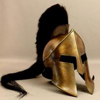 Great King Leonidas Spartan 300 Movie Helmet Fully Functional Solid Steel With Inner Liner Medieval Replica Wearable Spartan Helmet black