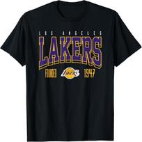 NBA Official Los Angeles Lakers Battle Tested T-Shirt S įvairiaspalvis