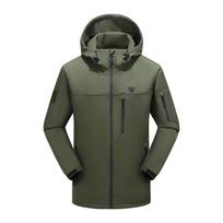 Šildoma softshell striukė su gobtuvu - Išmanus temperatūros valdymas rudeniui ir žiemai L gray