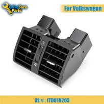 Car Rear Air Conditioning AC Vent Grille Outet Cover 1TD819203 For VW Touran Caddy 2004-2015 Air Conditioning A/C Air Vent 1PC black