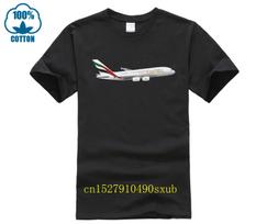 Emirates oro linijų Airbus A380 Liberty marškinėliai Unisex Softstyle T-shirt 4XL black