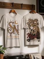 Stevie Nicks Rock Legend Design T shirt XL gray