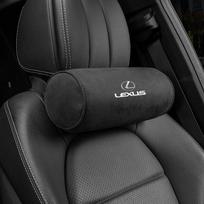 Automobilinės kėdutės cilindrinė galvos atrama atminties putų kaklo pagalvėlė Lexus F SPORT GX460 Ct200h IS250 ES 220D IS200 Fsport GS GX IS LS LX black