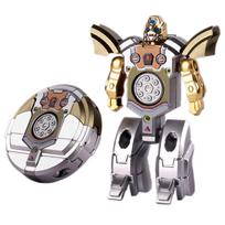 Transformable Fidget Spinner Toy Reducing Hand Fatigue 360 Rotating Ball Deformation Robot Fingertip Decompression Toy Party Gif black