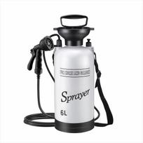 Cargill 5L Portable Outdoor Camping Shower, Surfing Rinse Kit, Beach Manual Pump Shower 6L shower head