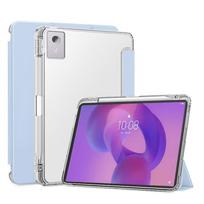 For Lenovo Idea Tab Plus 12.1 Case with Pen Holder Leather Soft Back Stand Cover For Xiaoxin Pad 12.1 inch Case tb365fc tb361fu Idea Tab Plus 12.1 dangaus mėlyna spalva