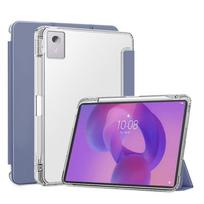 For Lenovo Idea Tab Plus 12.1 Case with Pen Holder Leather Soft Back Stand Cover For Xiaoxin Pad 12.1 inch Case tb365fc tb361fu Idea Tab Plus 12.1 levandų pilka spalva