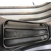 Rear Luggage Rack with Footrest for VESPA Sprint 150 / GTS 300 – Passenger Backrest Support black GTS300