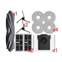 For Dreame MOVA E40 Ultra Robot Vacuum Roller Rubber Main Brush Mop Pad Dust Bag Filter Side Brush Accessories Spare Part B Set (10pcs)
