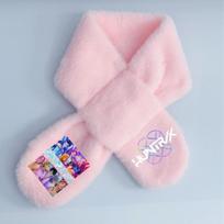 kpop Medžioklės Magija Švelnus Šalikas Vienspalvis šalikas mielas plius Aksominis Šalikas white