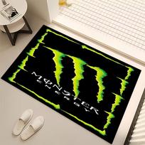 1pc Monster Energy LOGO Print Area Rug - Soft, Washable Non-Slip Indoor Mat, Living Room, Home Office Decorative Rug,Office Decorative 60cmx90cm