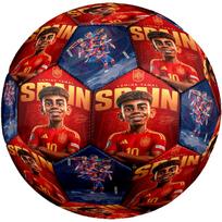 Lamine Yamal's Spain's World Cup Celebration Soccer Ball Size 5 Football Machine-Stitched Indoor/Outdoor Universal Football zq blue