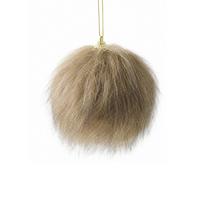 Christmas Hanging Ball Ornaments with Pom Poms and Painted Shapes for Tree Decor One Size