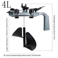 1L/4L Paint Can Lid Mixer Mess-Free Coating Mixing Stirrer Paint Mix Cover  Paint Coating Mixing 4L