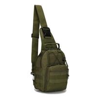 Karinio taktinio puolimo paketas Sling kuprinė Armijos Molle vandeniui atsparus EDC kuprinės krepšys, skirtas žygiams lauke. Small Size žalia